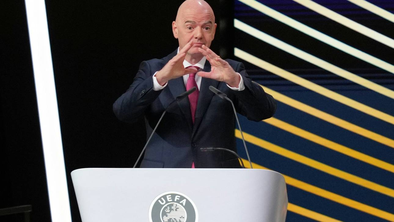 Infantino: Rot für Mund zuhalten?