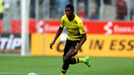 Ousmane Dembele steht vor einem Wechsel von Dortmund zum FC Barcelona