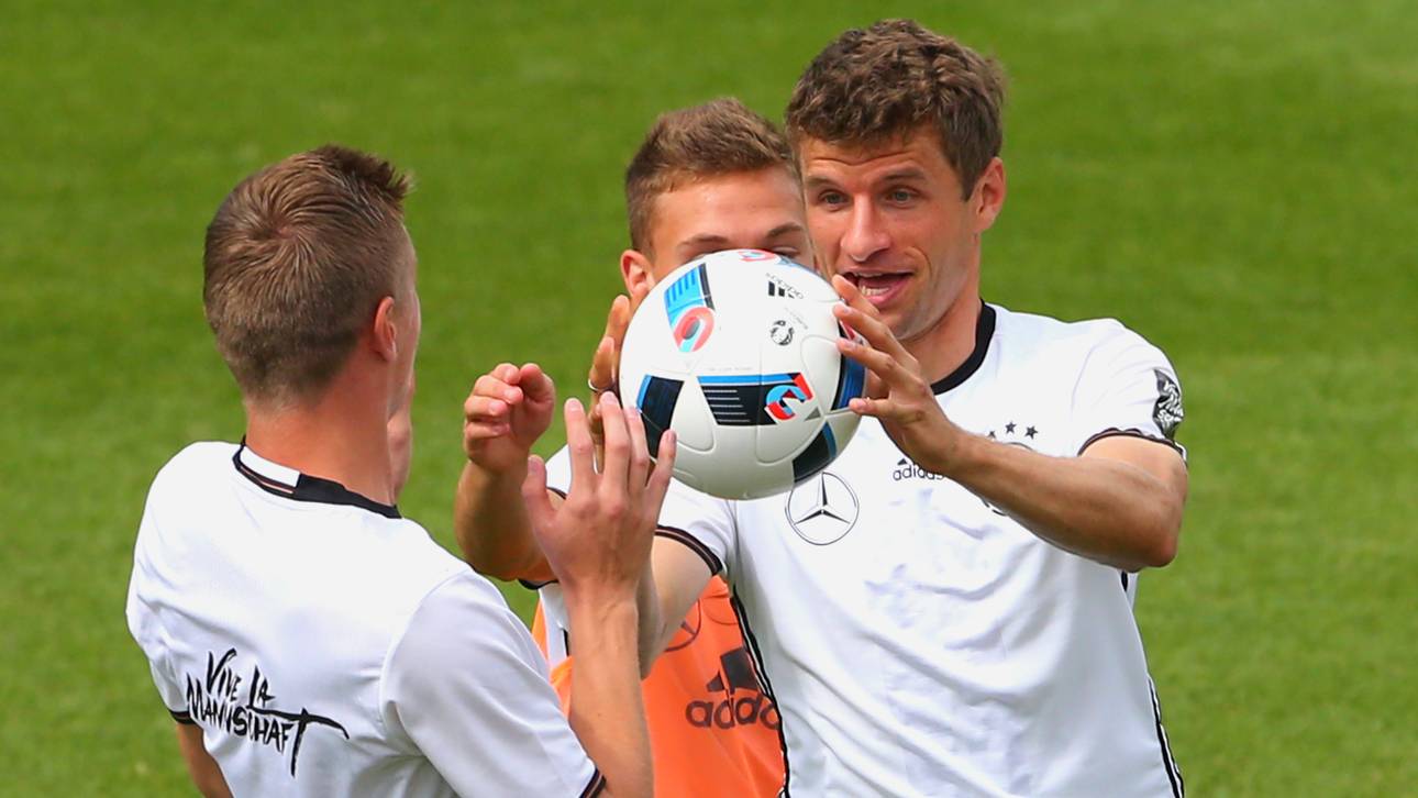 Generalprobe mit der ersten Garde