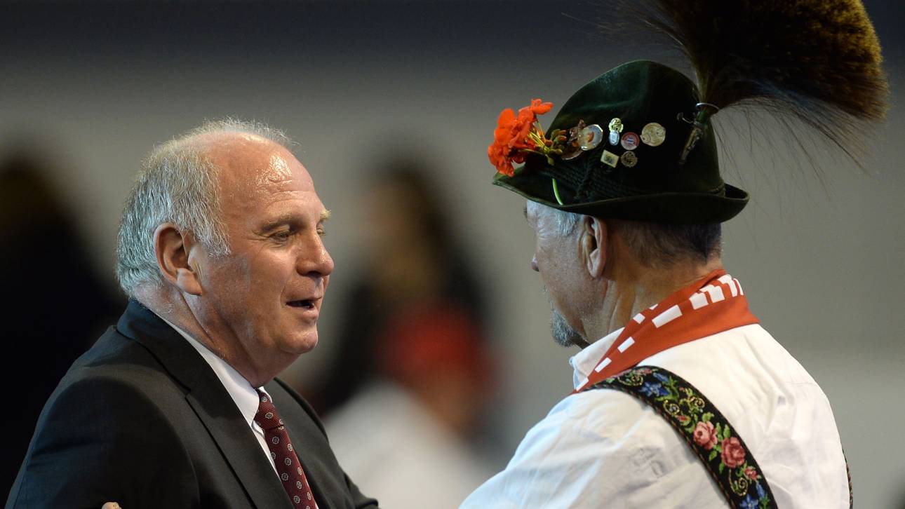 Hoeneß feiert seine Freiheit
