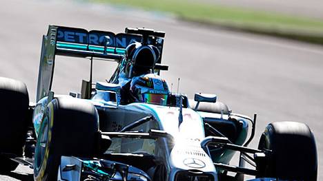 Lewis Hamilton hat in Hockenheim Bremsprobleme