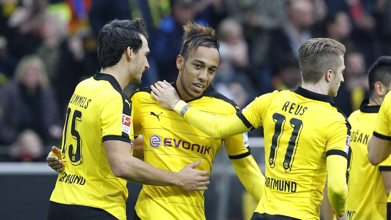 Aubameyang und Reus zerlegen FCA