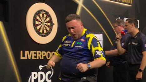 Luke Littler gewinnt ein episches Match im Halbfinale des zwölften Spieltags gegen Michael van Gerwen und zieht ins Finale ein.