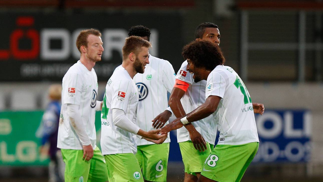 Knappe Siege für Wolfsburg und Bayer