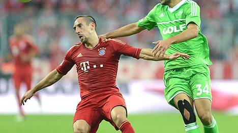 Franck Ribery bestreitet in Berlin 185. Bundesliga-Spiel