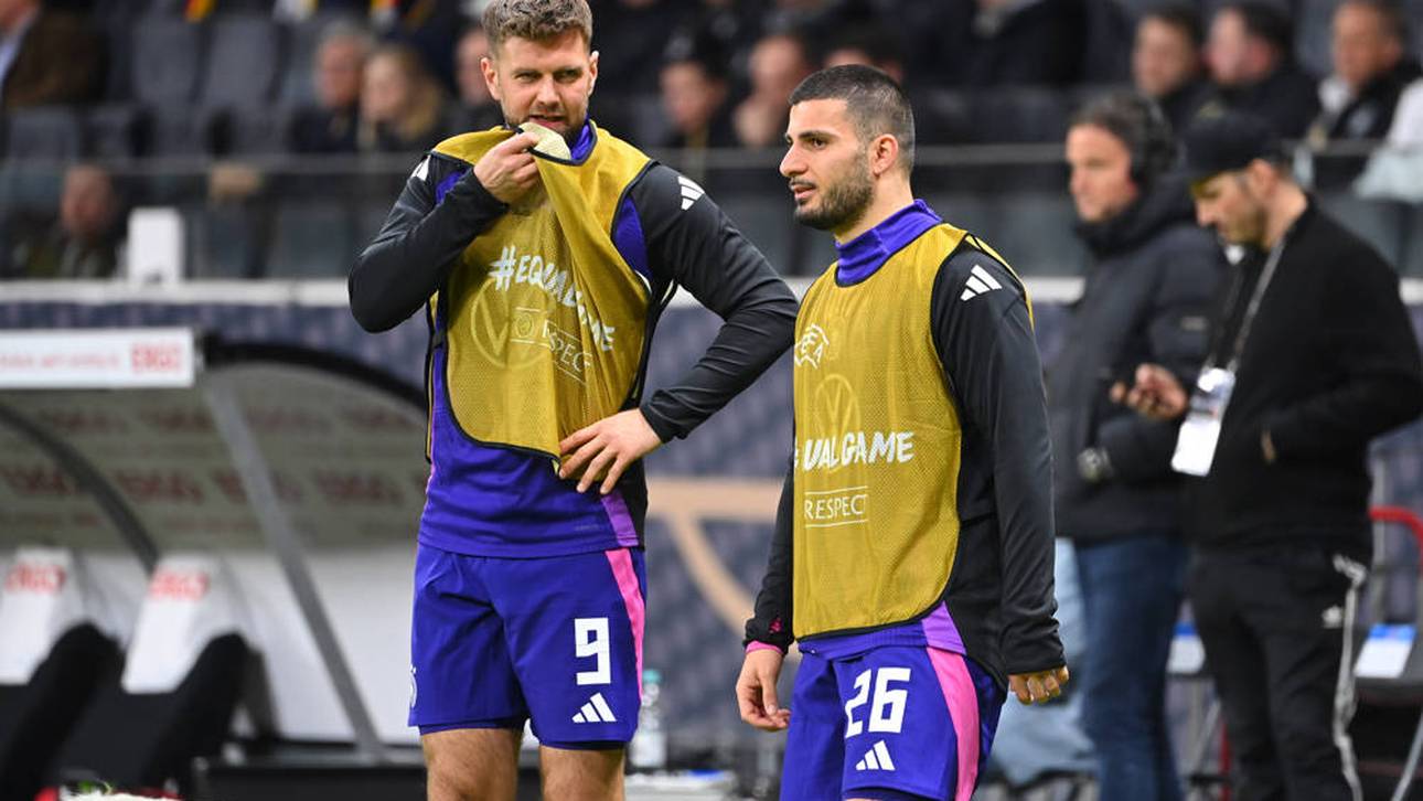 Niclas Füllkrug (l.) und Deniz Undav gehören zu den großen Verlierern im DFB-Team
