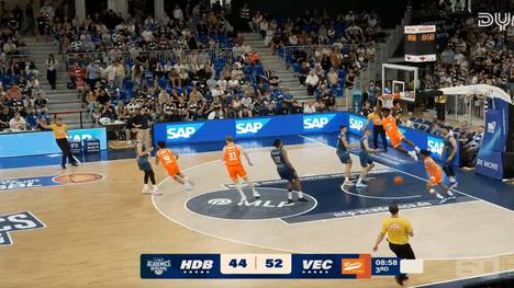 Die Highlights der Partie MLP Academics Heidelberg - RASTA Vechta aus der Basketball-Bundesliga im Video. 