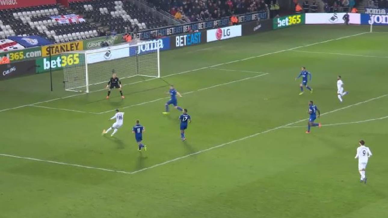 Leicester nächste Pleite im Video