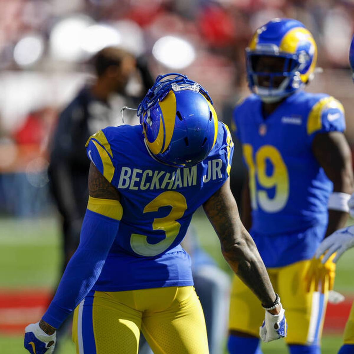 Odell Beckham Jr. und die Los Angeles Rams wollen in den Super Bowl