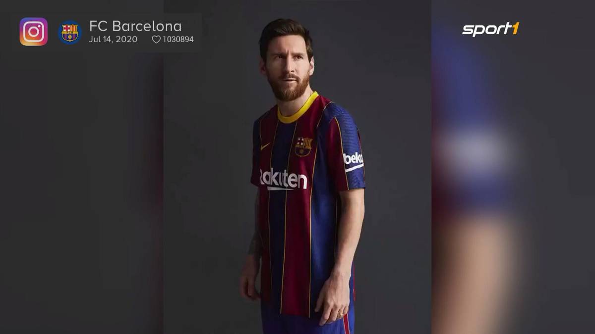 FC Barcelona präsentiert neues Trikot 