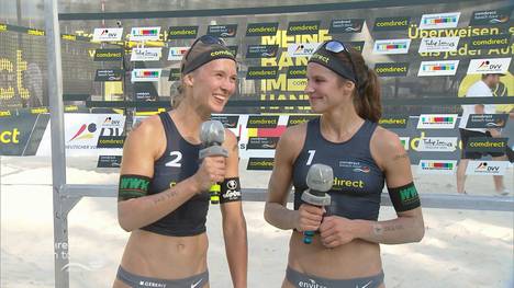 Sandra Ittlinger und Chantal Laboreur meistern die Pflichtaufgabe gegen Klinke Ottens - aus Angst vor ihrem Coach?