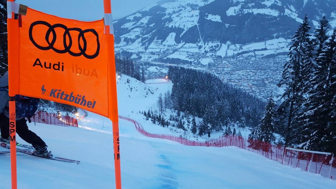 Streif-Abfahrt geht mit Verzögerung los