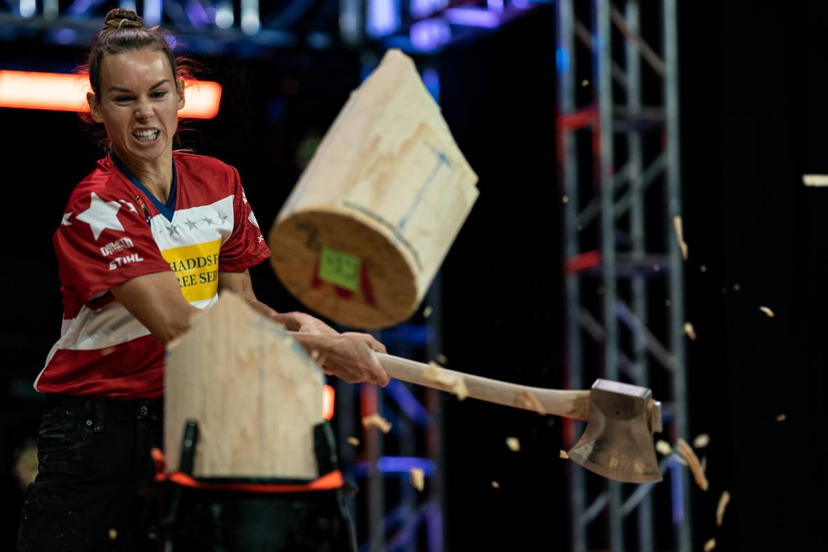 Sie ist die Königin der Lumberjills