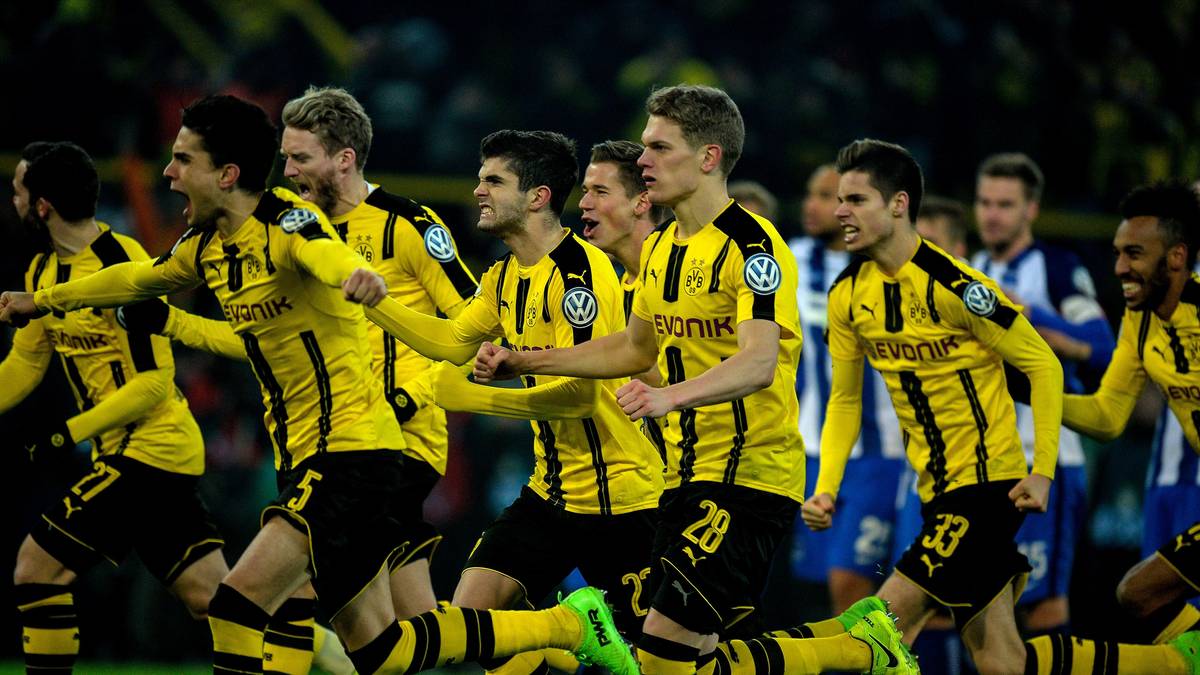 Der Dortmunder Jubel kennt danach keine Grenzen