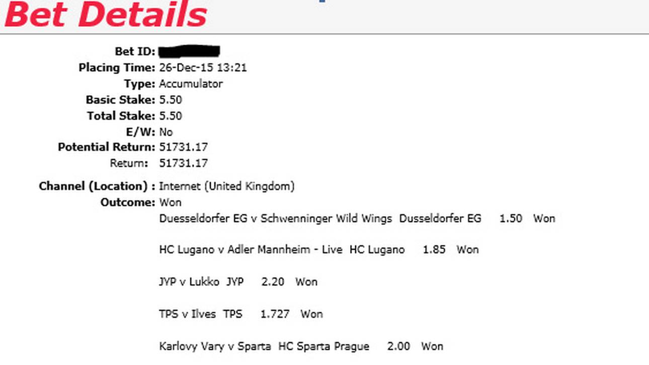 Favoritentipps machen Fan reich