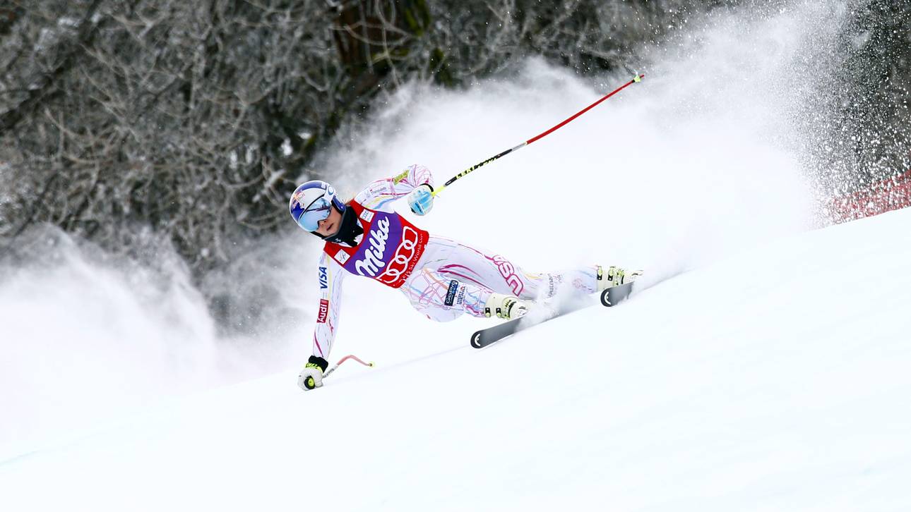 Vonn stürzt und verliert Gesamtführung