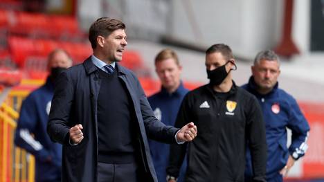 Steven Gerrard trainiert die Glasgow Rangers