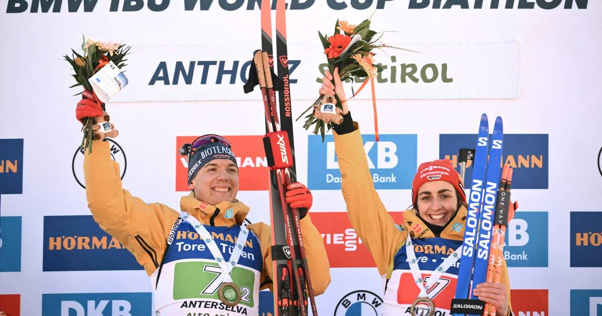 Biathlon: Voigt and Strelow to Compete in Single-Mixed Relay