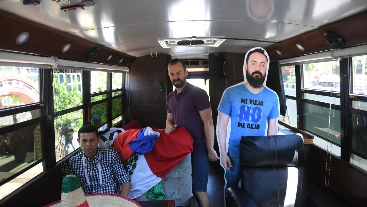 Mexiko-Fan wird zum Star bei WM