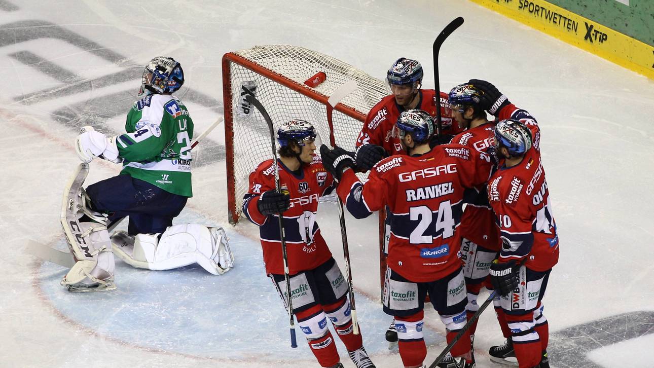 Eisbären erzwingen Showdown