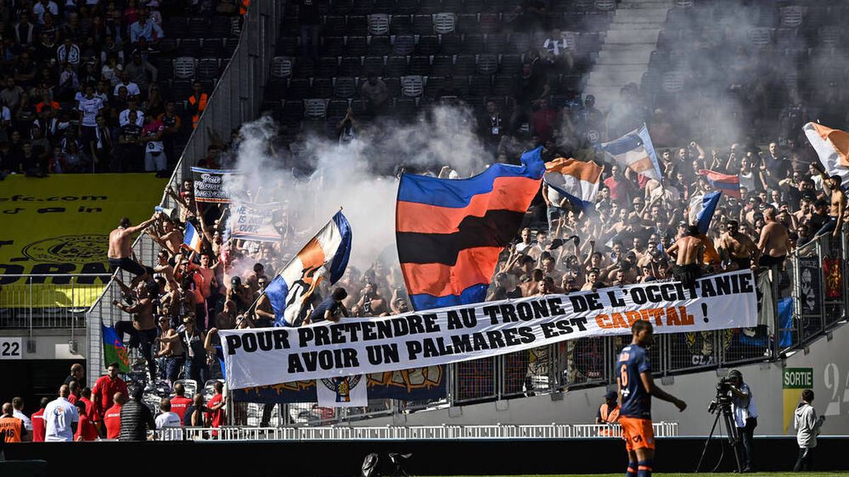In der Ligue 1 kam es bei der Partie zwischen Toulouse und Montpellier zu Ausschreitungen