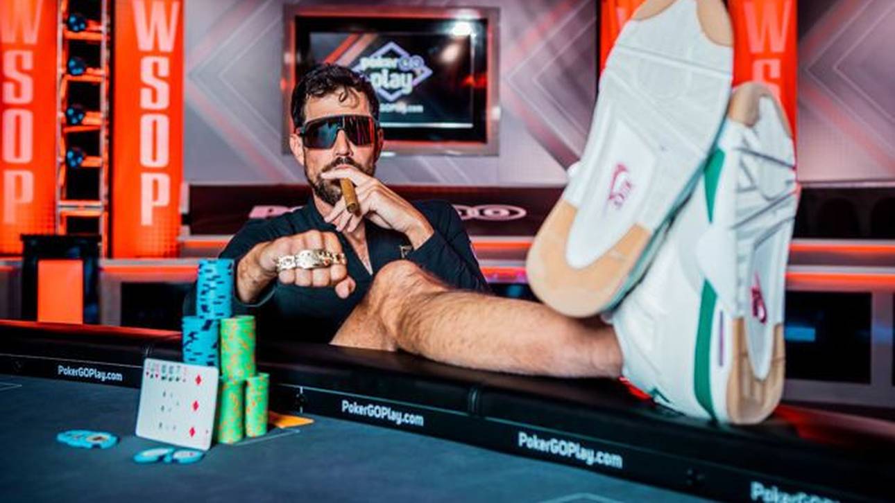 Nick Schulman beim Sieg 2023