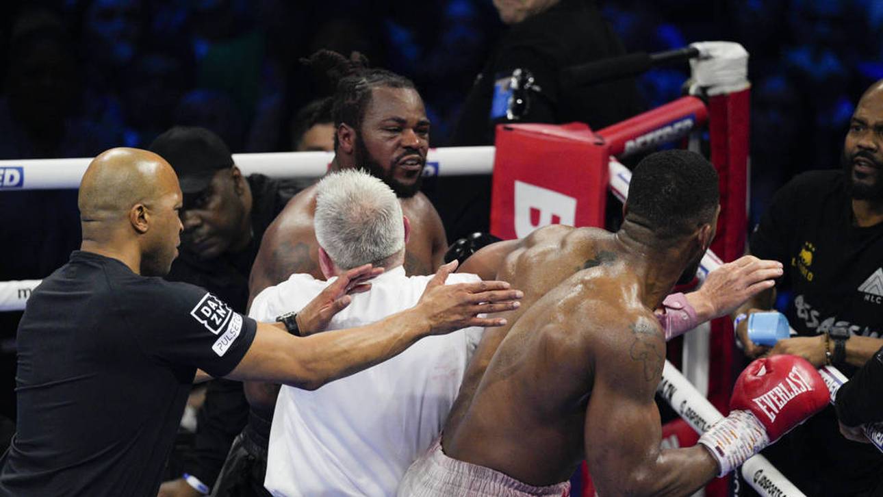 Joshua-Eklat: Tumult neben dem Ring