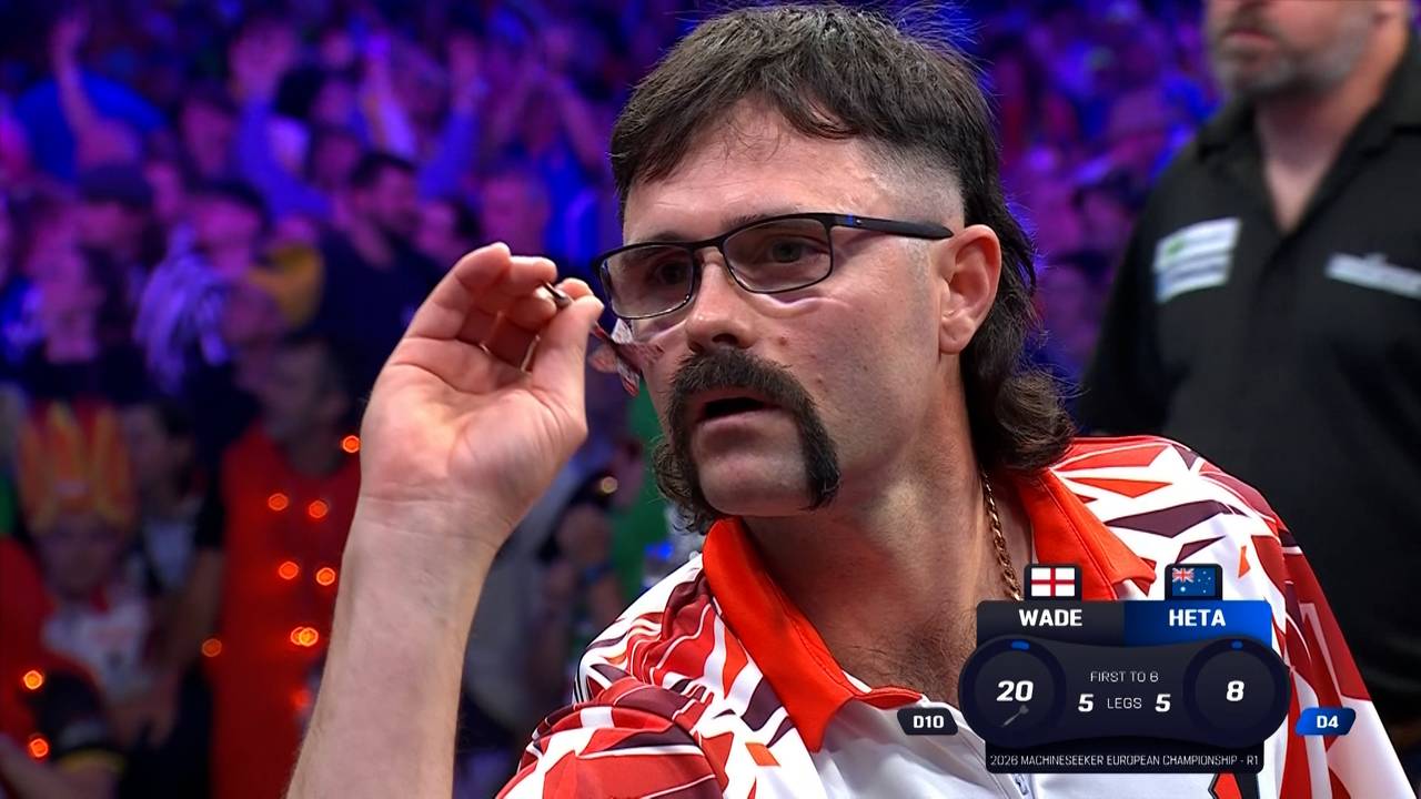 European Darts Championship: Dieses Match mutiert zur Zitterpartie