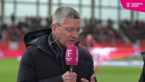 Herbert Hainer, Präsident des FC Bayern, spricht im Zuge des Frauen-Topspiels gegen Wolfsburg unter anderem über die Vertragsverlängerung von Joshua Kimmich bei den Münchnern. 