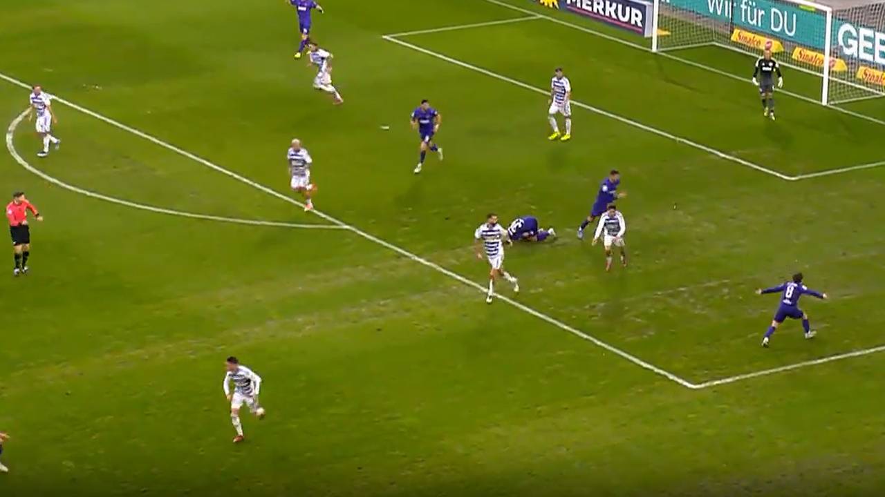 MSV Duisburg - Erzgebirge Aue | Highlights der 3. Liga im Video