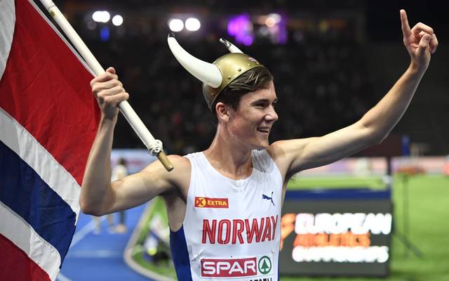 Leichtathletik Em Jakob Ingebrigtsen Gewinnt Gold Uber 1500 Meter