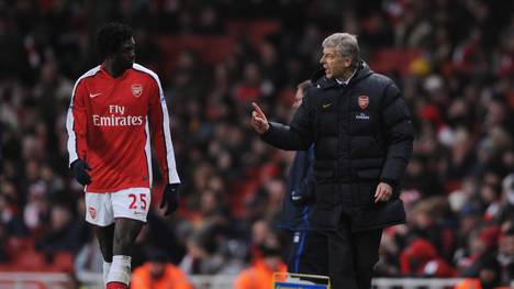 Von Januar 2006 bis Juli 2009 spielte Emmanuel Adebayor beim FC Arsenal