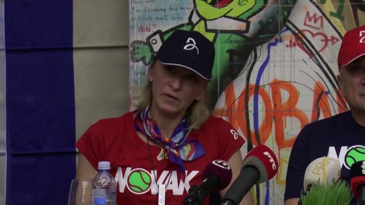 Mutter von Novak Djokovic, Dijana, über Unterkunft ihres Sohnes in Australien