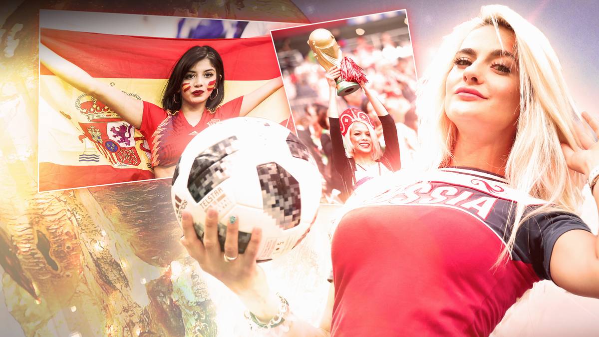 Heiß auf den WM-Pokal sind die Teams auf dem Spielfeld. Abseits davon fiebern auch viele schöne Frauen mit: Bühne frei für sexy Zuschauerinnen der WM