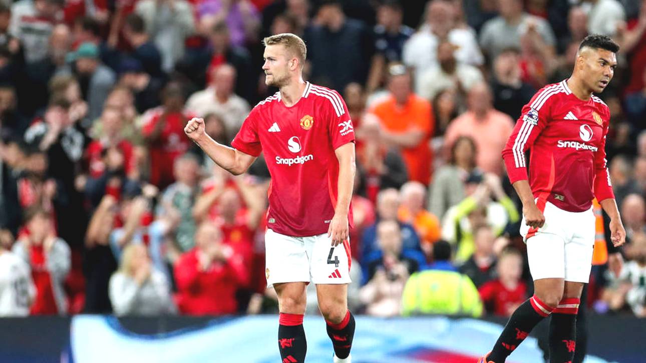 Matthijs de Ligt sorgt für einen kleinen Lichtblick bei ManUnited