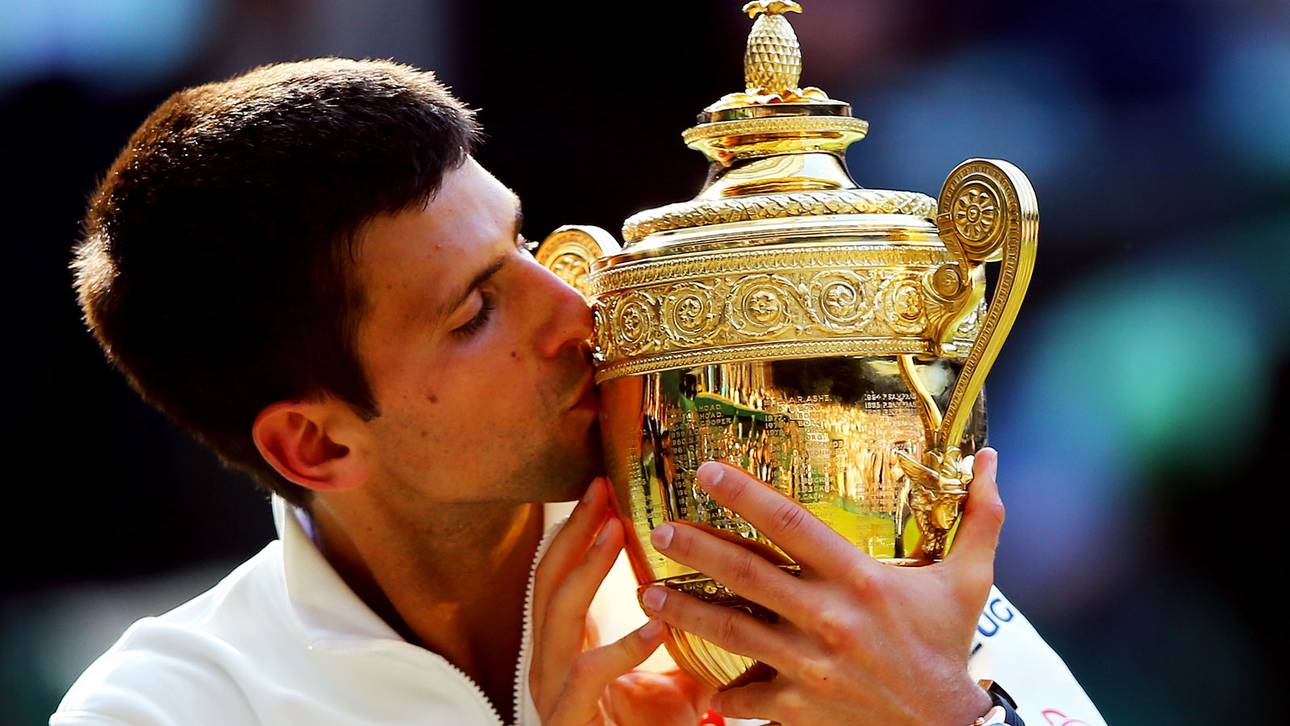 Djokovic feiert in Beckers Wohnzimmer