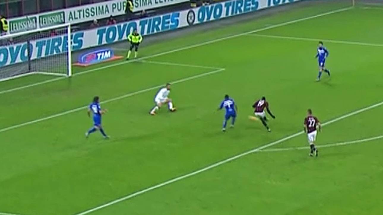 Milan fertigt Genua ab und klettert