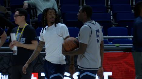 Einst galt Ja Morant als einer der vielversprechendsten Spieler der NBA. Mittlerweile ist er durch Skandale und Verletzungen ein Schatten seiner selbst. Rund um das Spektakel in Berlin steht zudem ein Wechsel des Grizzlies-Stars im Raum.