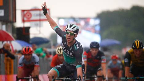Sam Bennett fuhr den zweiten Etappensieg beim diesjährigen Giro d'Italia für Bora-hansgrohe ein