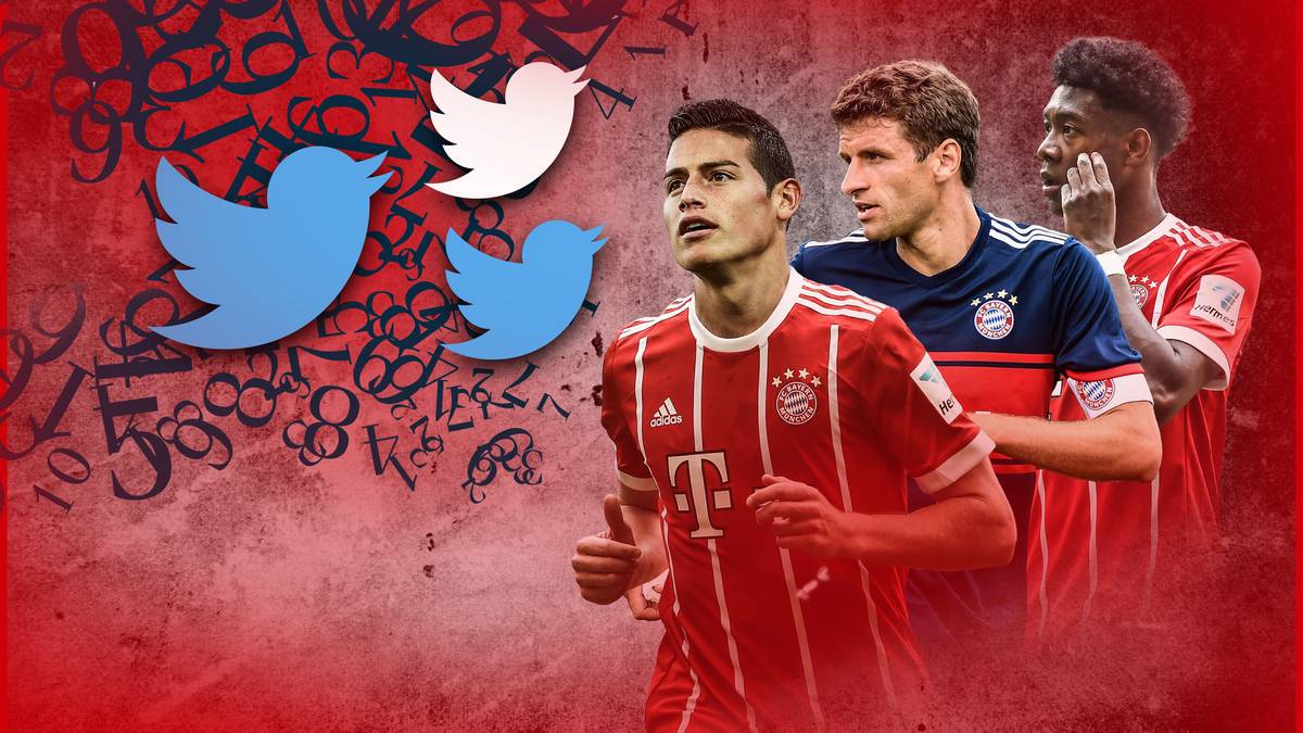"Dem FC Bayern steht der Wechsel von James gut zu Gesicht, national wie international", jubelte Vorstandsboss Karl-Heinz Rummenigge. Mit der Verpflichtung von James Rodriguez ist den Münchnern zumindest auf der Social-Media-Ebene ein Coup gelungen. SPORT1 zeigt die Top Ten des Social-Media-Rankings