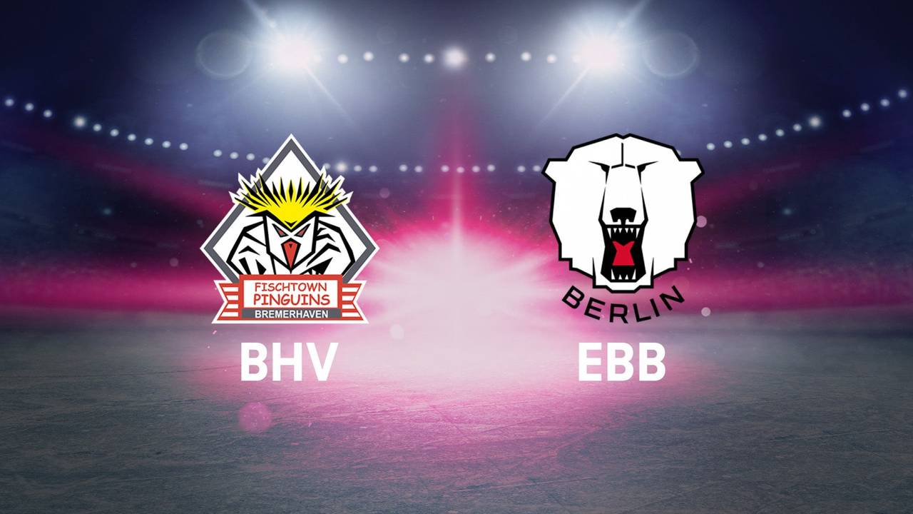 Pinguins Bremerhaven - Eisbären Berlin: Tore und Highlights | PENNY DEL