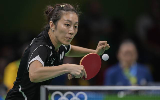 Tischtennis Bei Olympia Han Ying Erreicht Das Achtelfinale