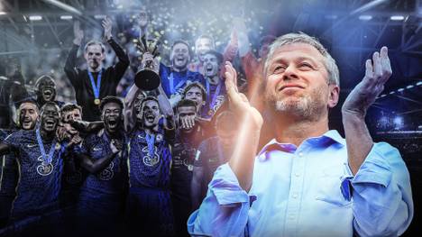 Roman Abramowitsch (r.) hat den FC Chelsea mit seinem Geld zum Klub-Weltmeister gemacht
