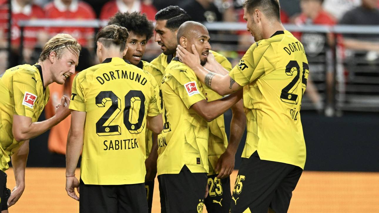 Sabitzer-Debüt: BVB gewinnt Test gegen Manchester United