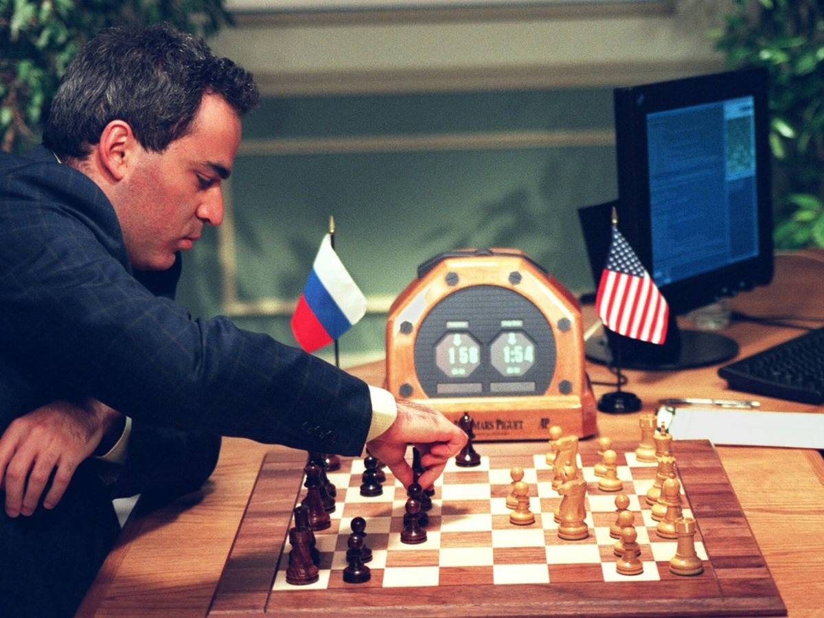 Vor 25 Jahren Kasparow verliert gegen Schachcomputer
