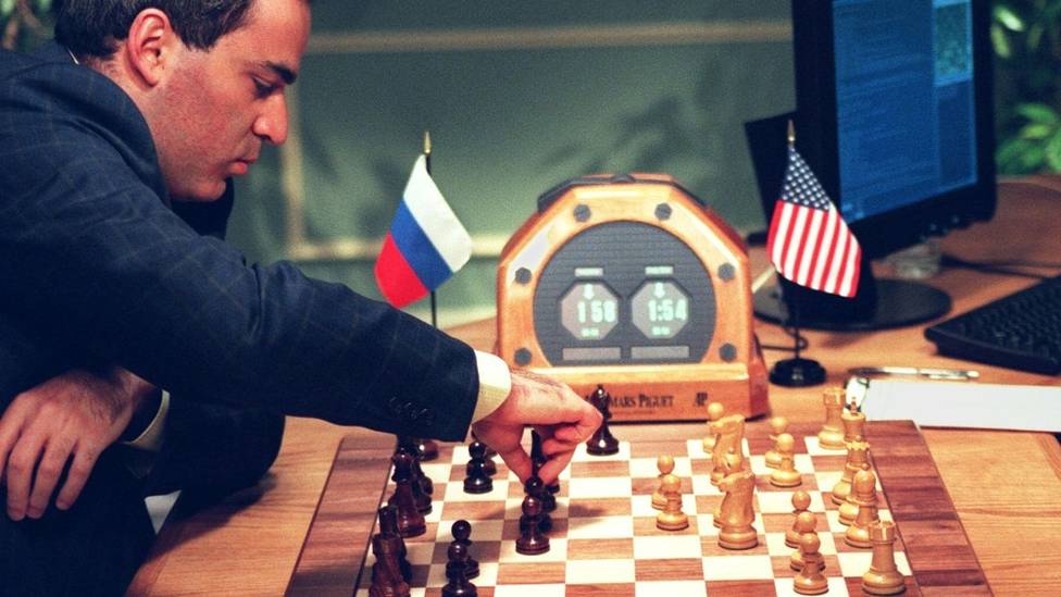 Kasparow verlor 1997 gegen Schachcomputer Deep Blue