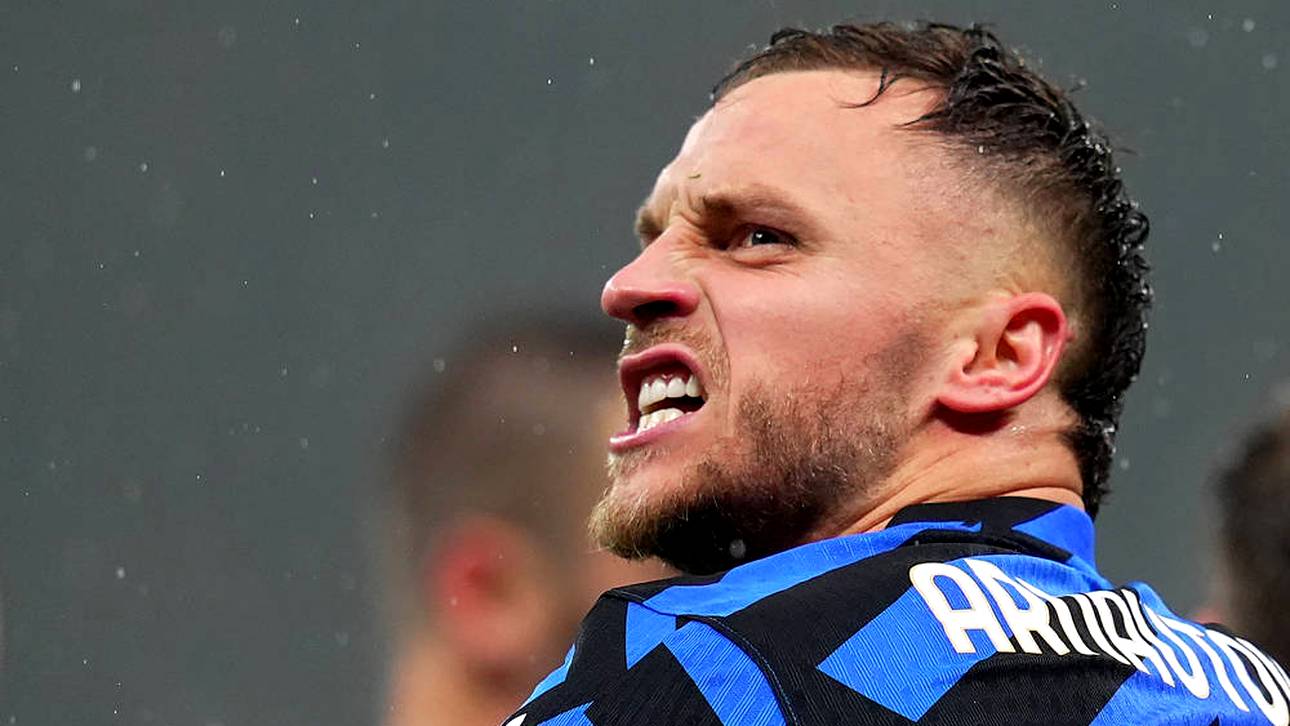 Marko Arnautovic feiert ein sensationelles Tor
