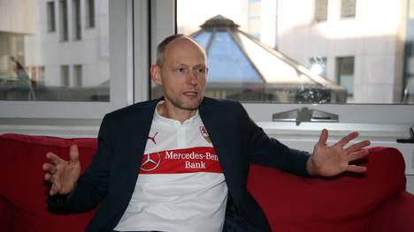 Christian Riethmüller bewirbt sich beim VfB Stuttgart für das Amt des Präsidenten
