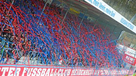 Heidenheim muss wegen Fehlverhaltens seiner Fans eine Geldstrafe zahlen