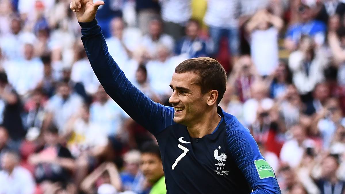 PLATZ 5: Antoine Griezmann (Frankreich) - 3 Tore
